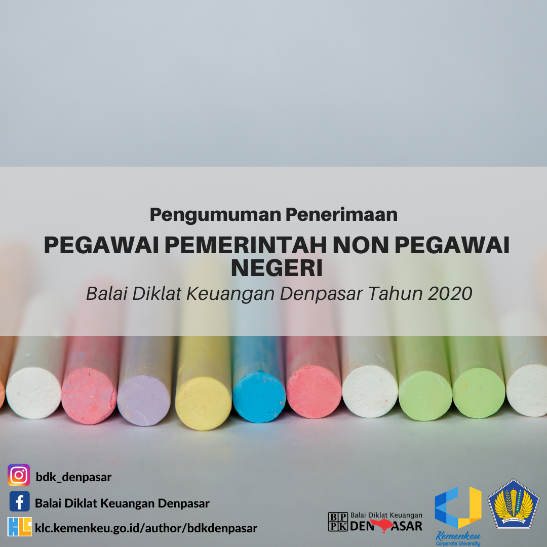 Pengumuman Penerimaan Pegawai Pemerintah Non Pegawai Negeri